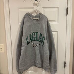 Philadelphia Eagles mock neck sweatshirt